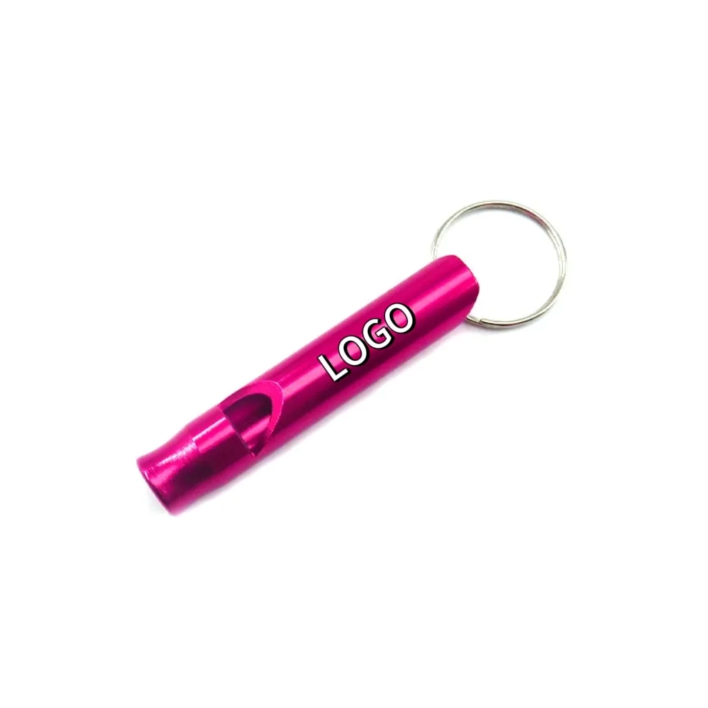 Metal Whistle Keychain Rings 5