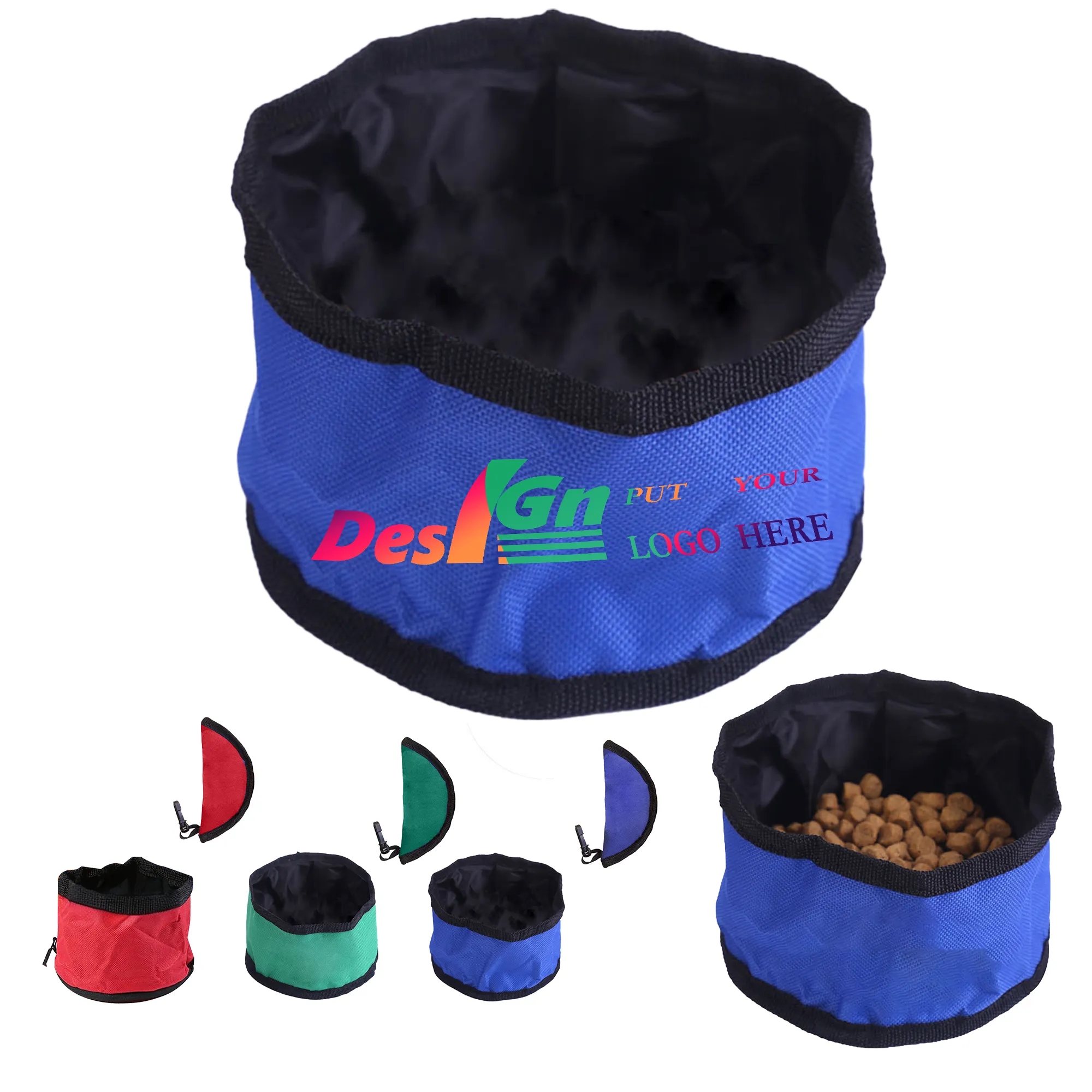 Full Color Oxford Dog Bowl 4