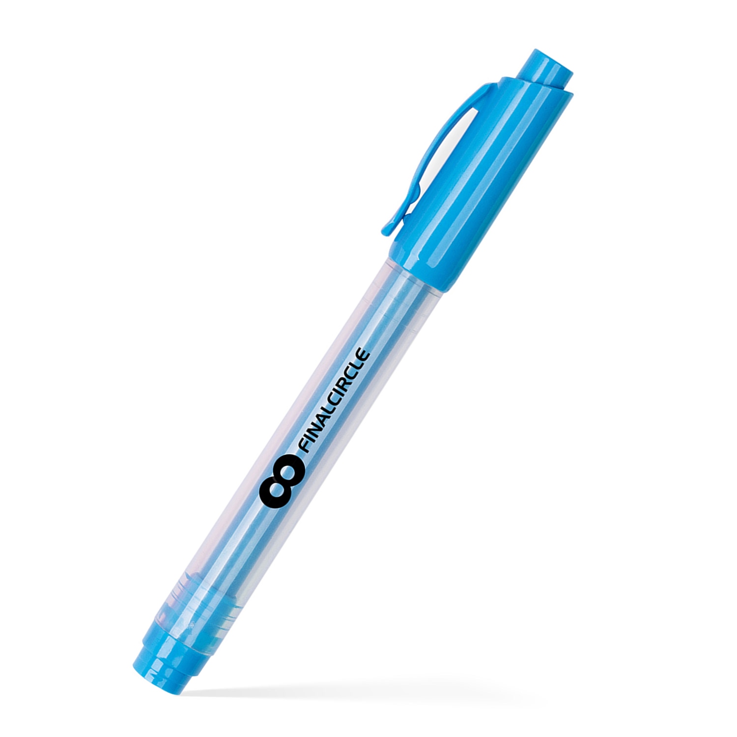 Dri Mark® Neon Clip Cap Translucent Highlighter 12
