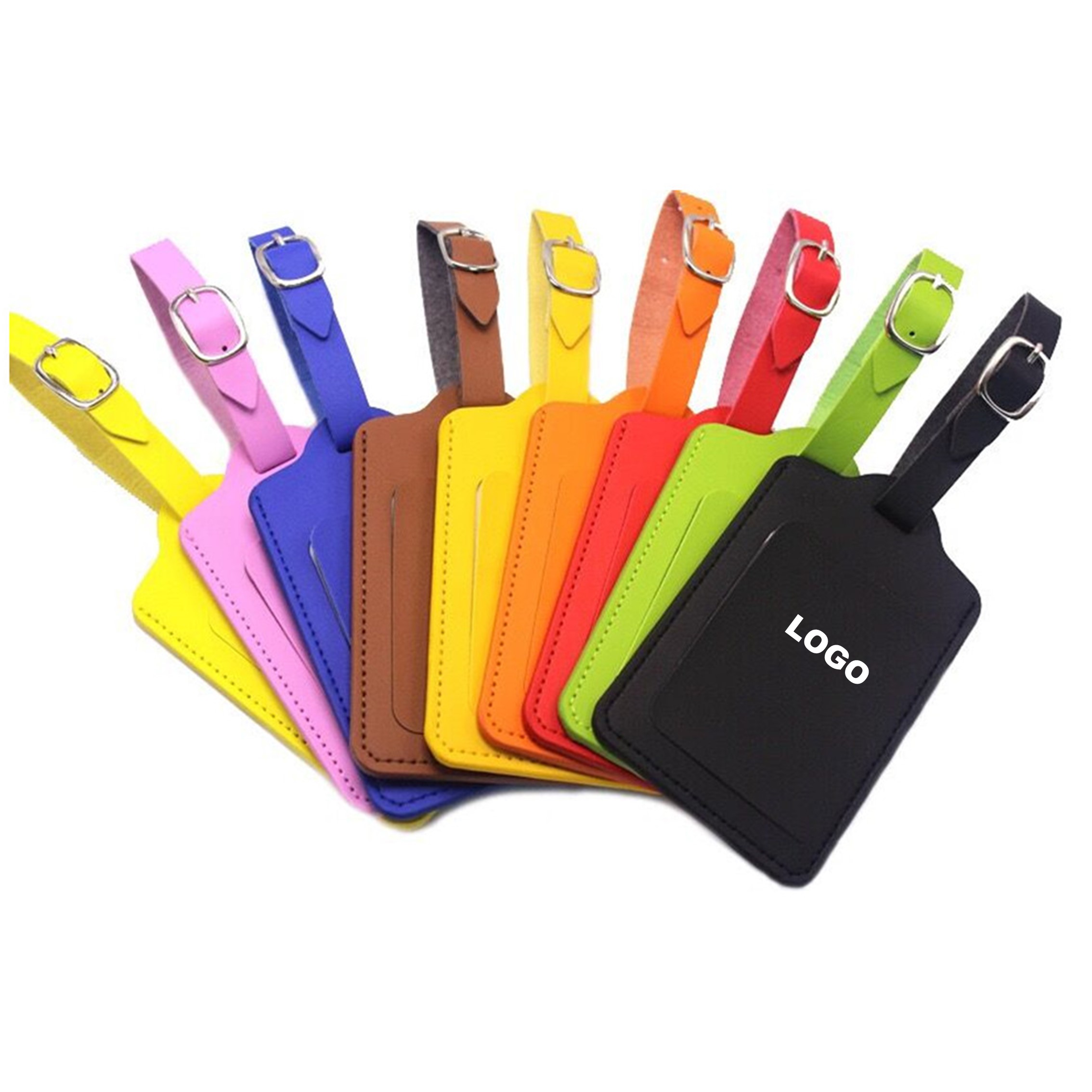 wholesale Leather Luggage Tag 3