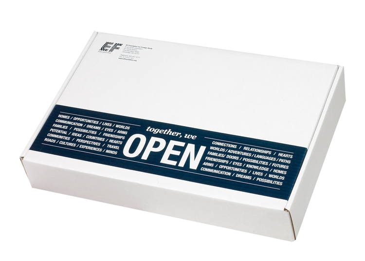18" x 12" x 3" - B-Flute Outside Tuck Box 2