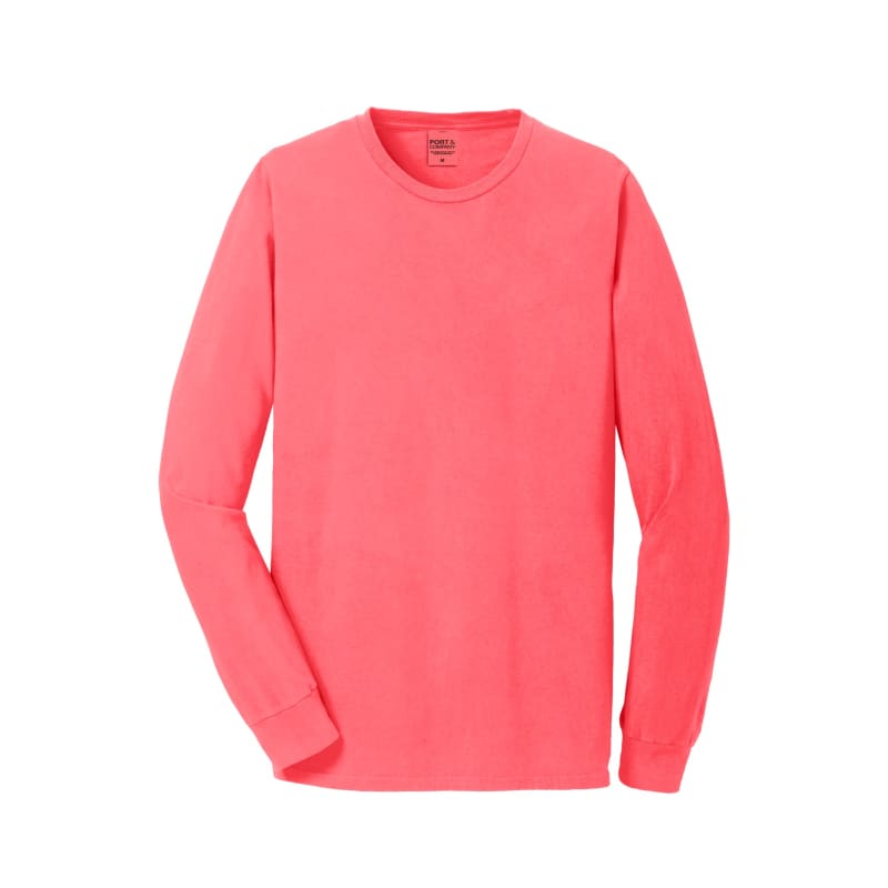 Port & Company Beach Wash Garment-Dyed Long Sleeve Tee 99