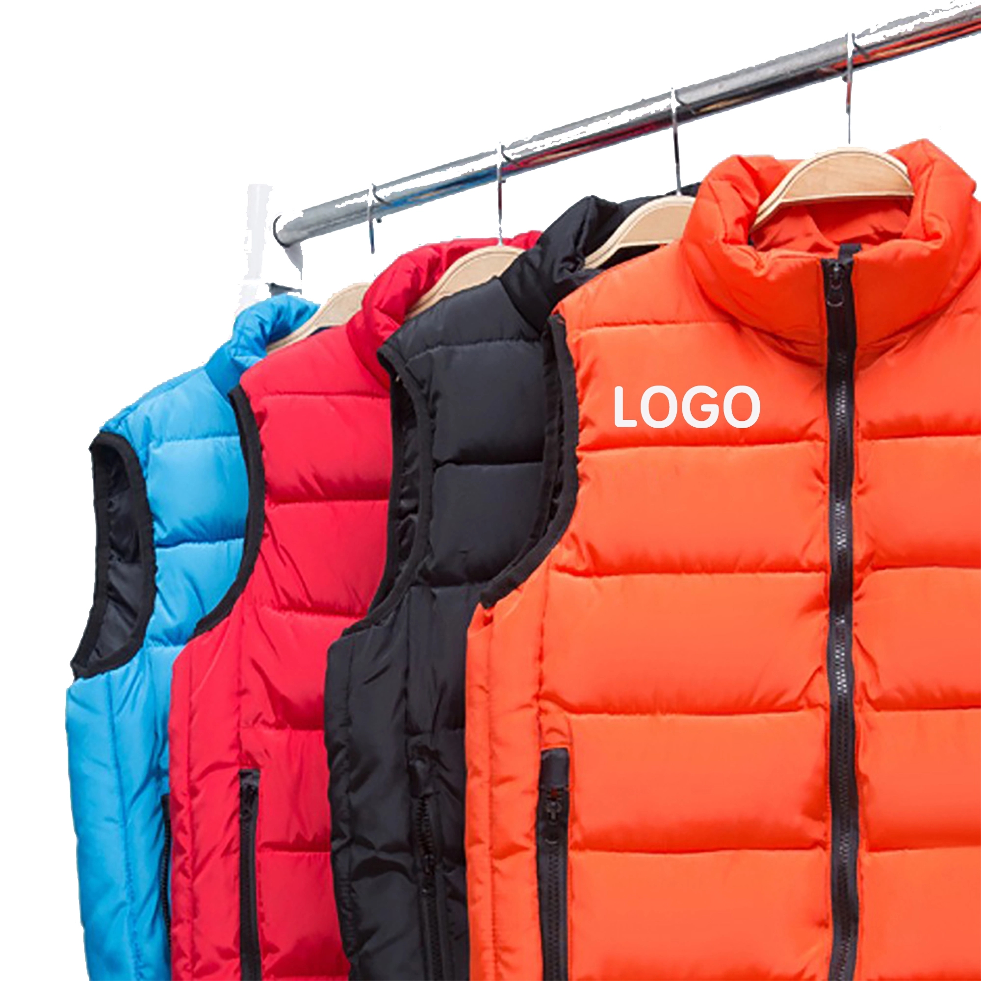 Stand Collar Cotton Vest 9