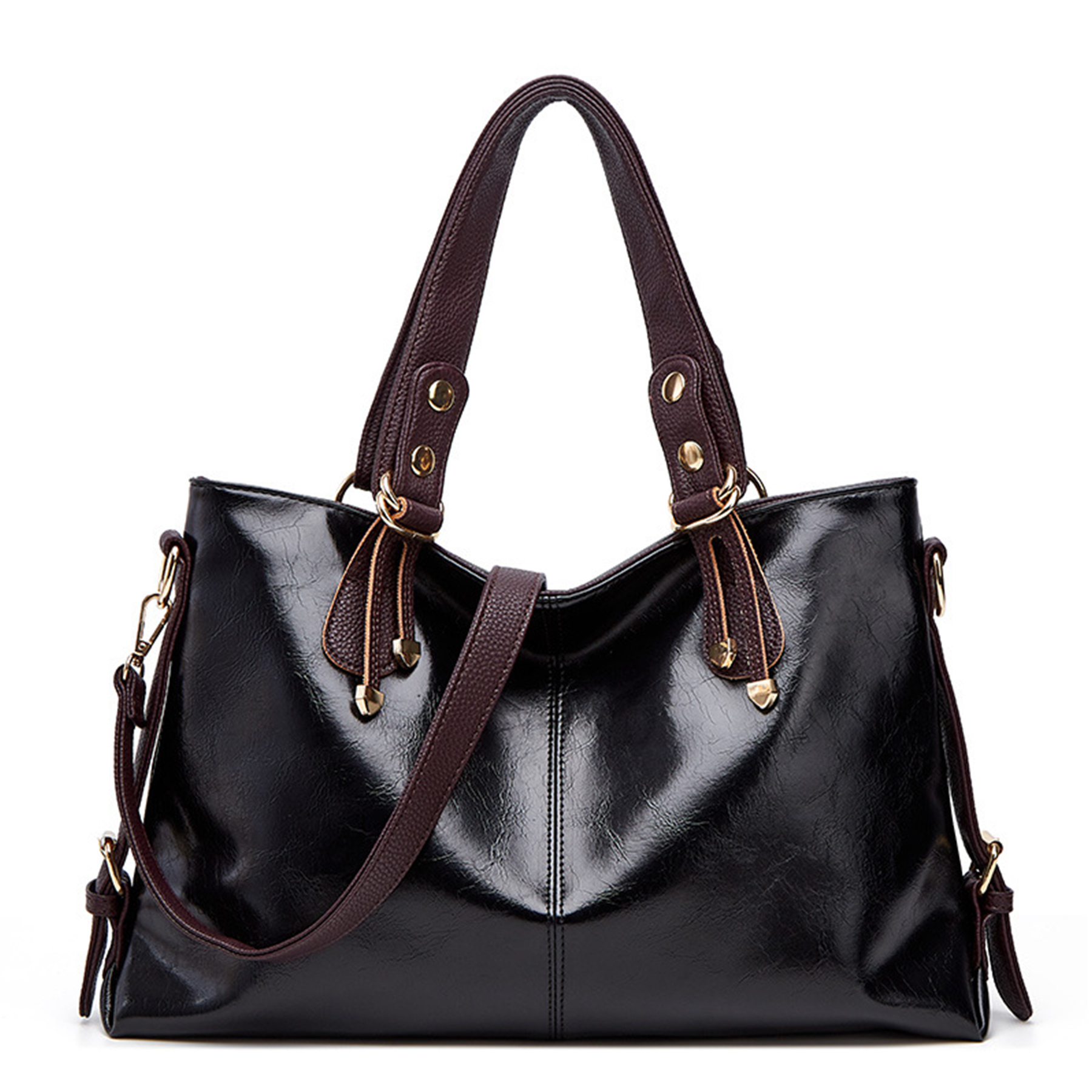 PU High Capacity Tote Package, custom tote bag with logo imprint 10