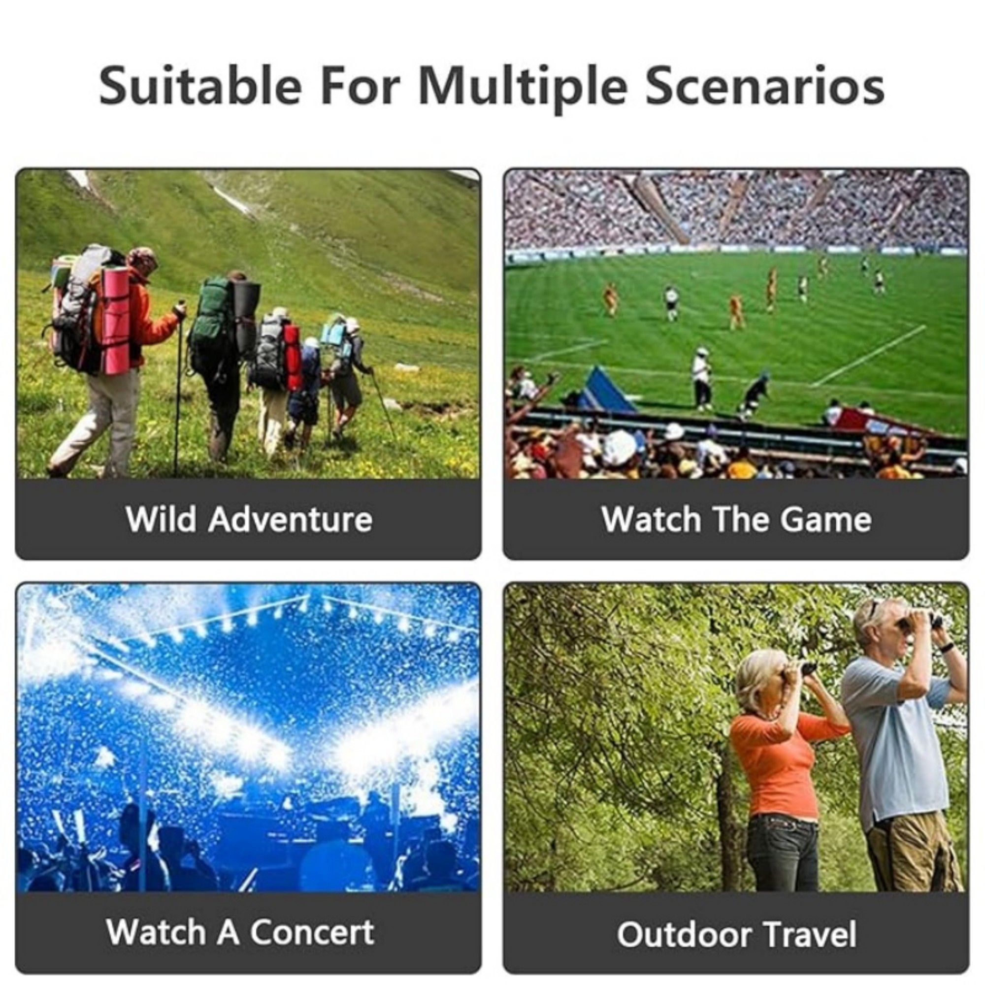 8x21 Small Pocket Binoculars Compact 6