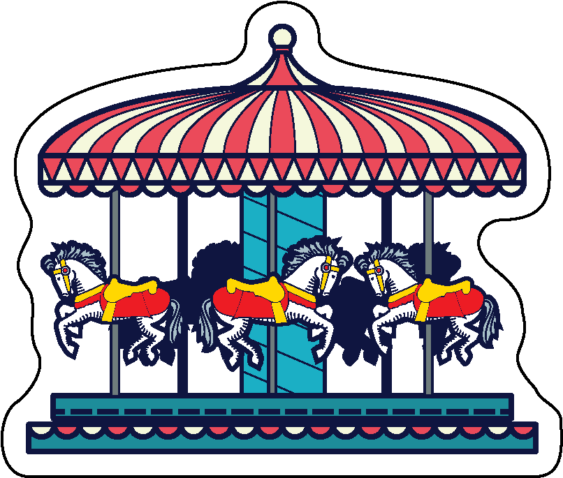 Stock Shape 1/4" Acrylic Magnet -USA Made