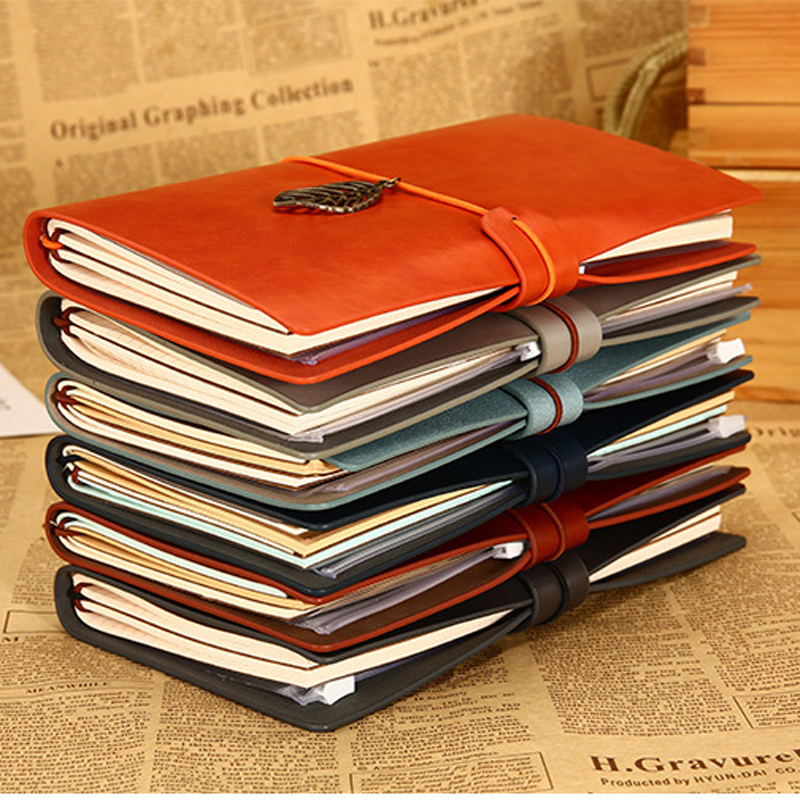 Customized A6 Full Cover Travel Journals 4
