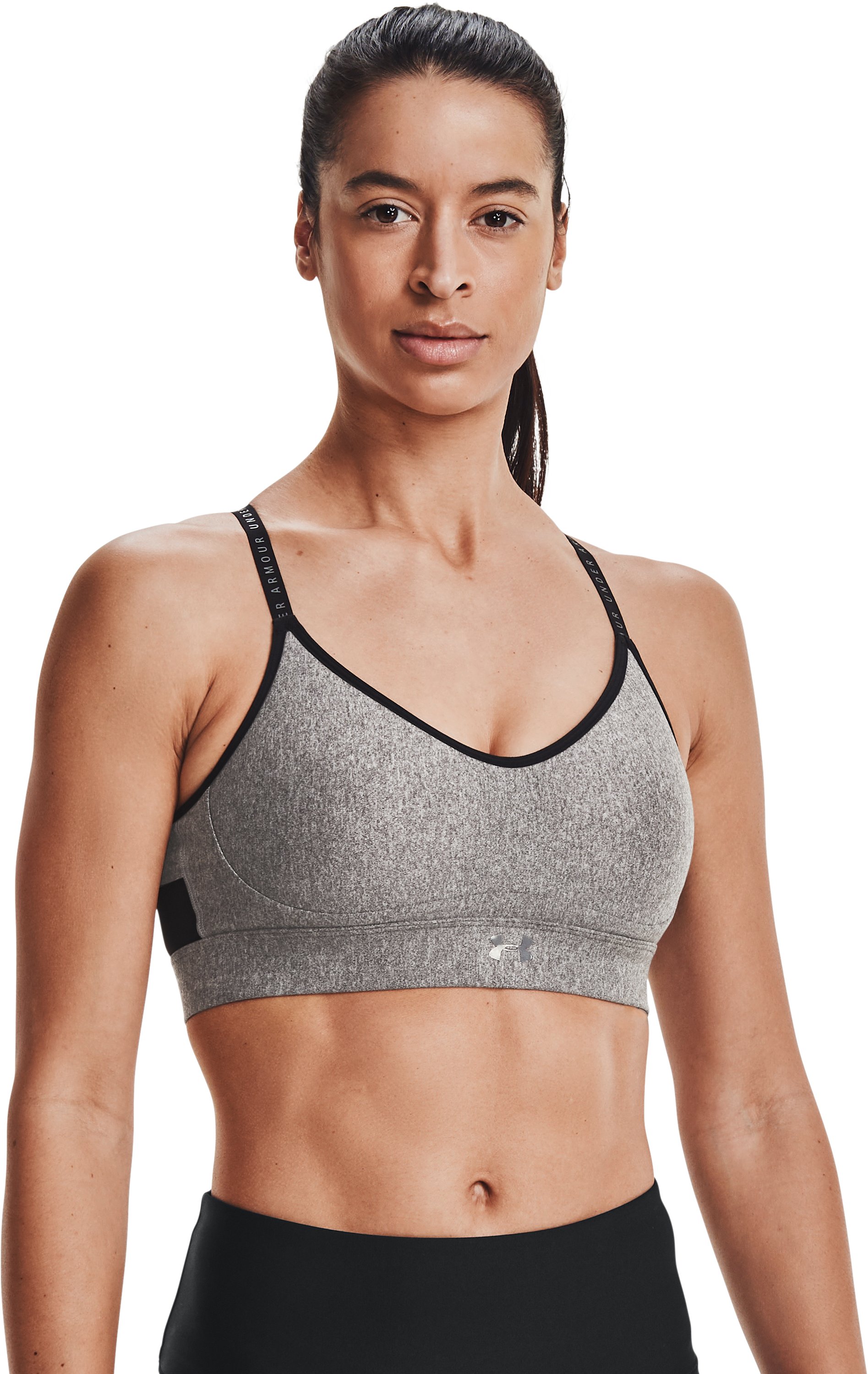 UA Infinity Low Heather Women's Sports Bra 2