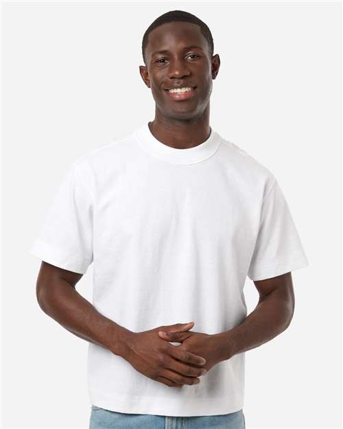 Unisex Heavyweight Cotton Mid-Length Tee - 13ML0 48