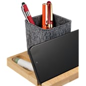 Recycled Felt & Bamboo Pen Holder 30