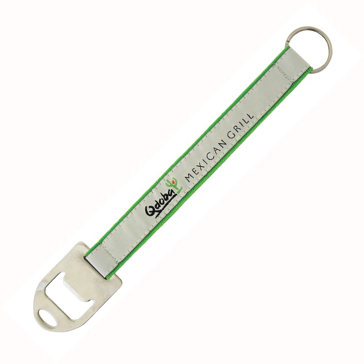 Woven Key Strap w/ Bottle Opener & Key Ring - "Elite" Weave