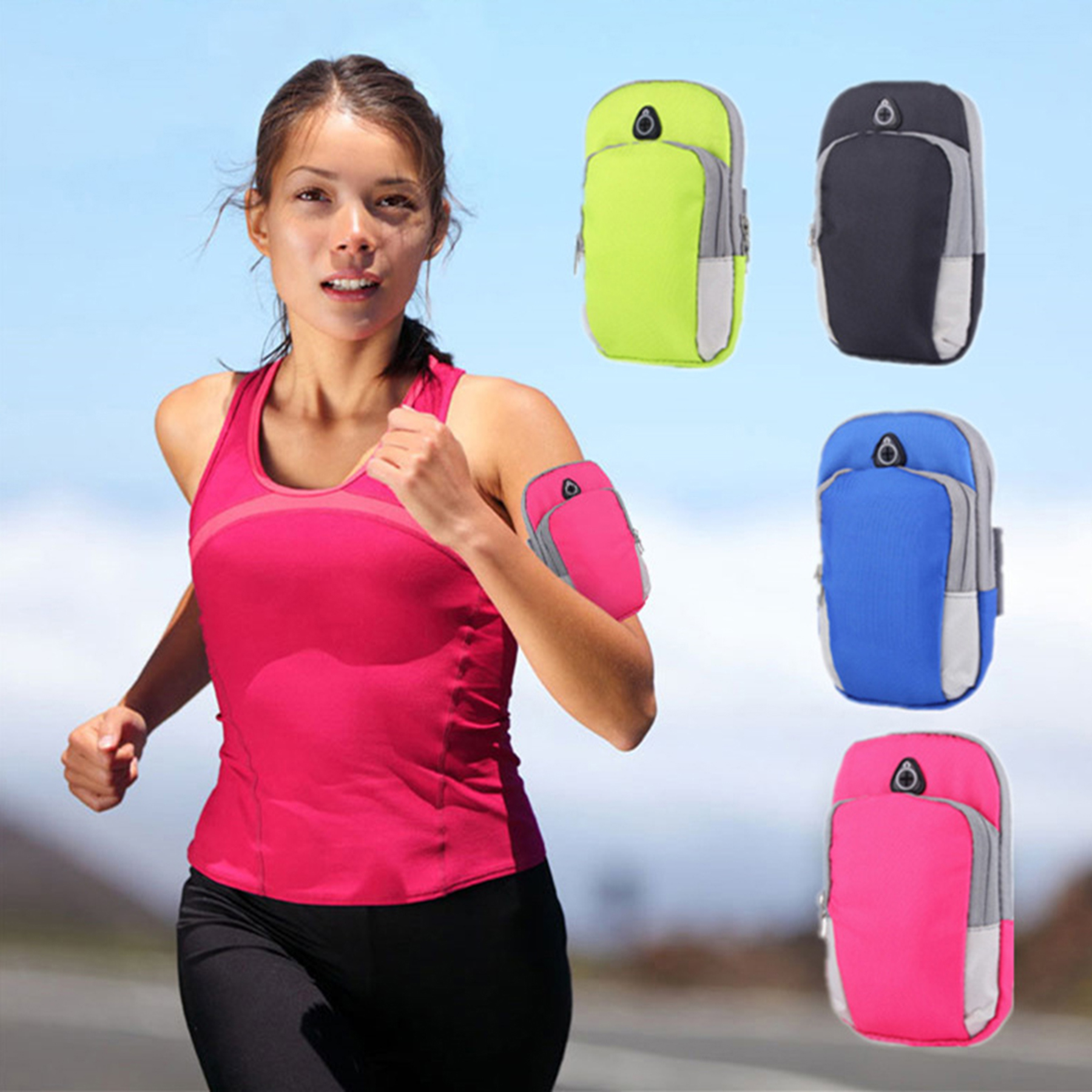 Sports Phone Oxford Cloth Arm Bag 3