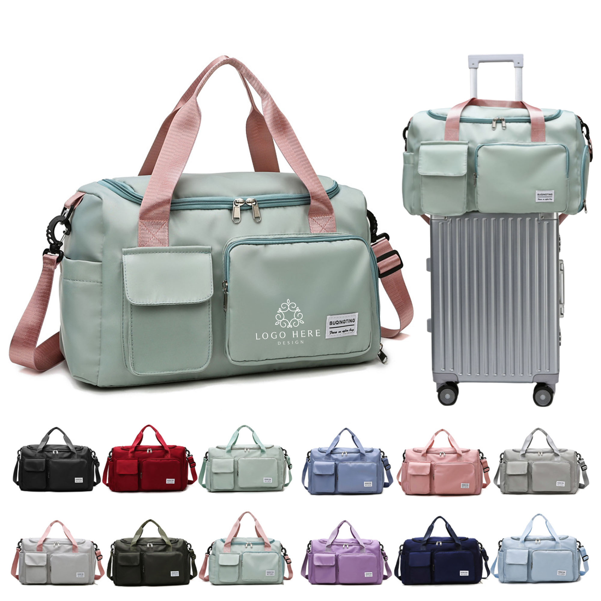 Traveling Shoulder Duffels Bag 1