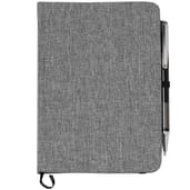 FSC® Mix 5" x 7" Heathered Bound Notebook 10