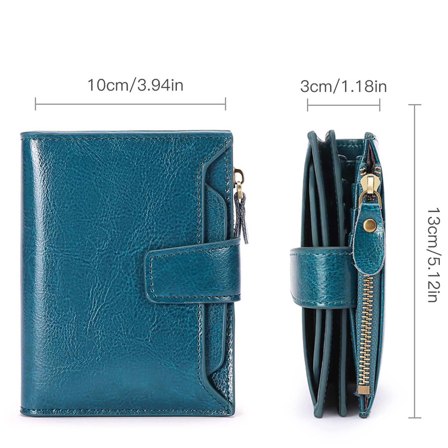 RFID Blocking Women Leather Wallet 2