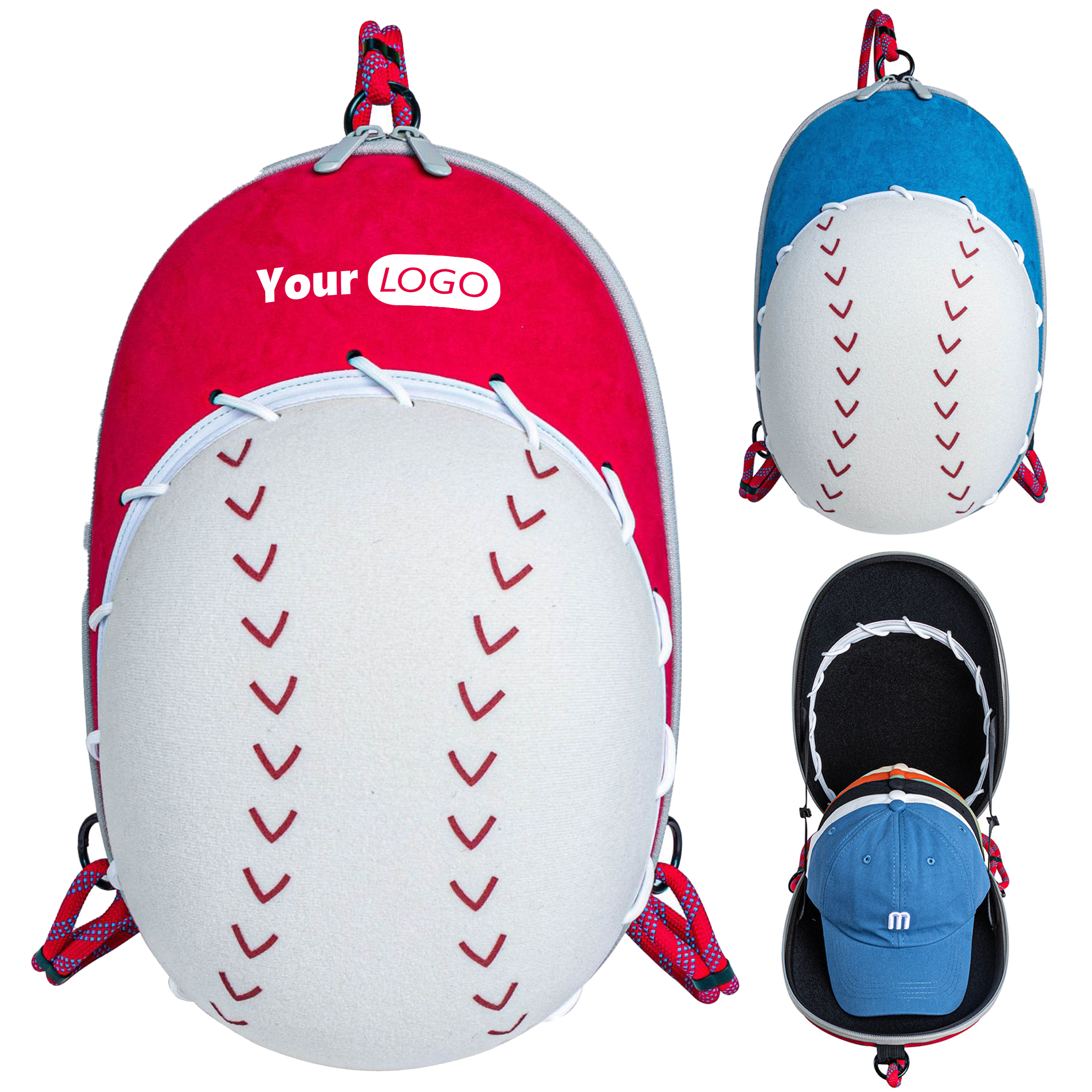 Eva Outdoor Portable Baseball Cap Storage Bag 4