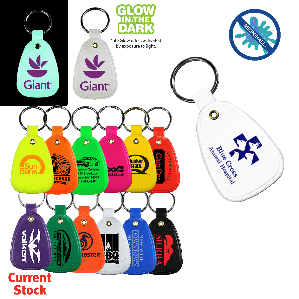 MicroHalt™ Western Saddle Key Tag 5