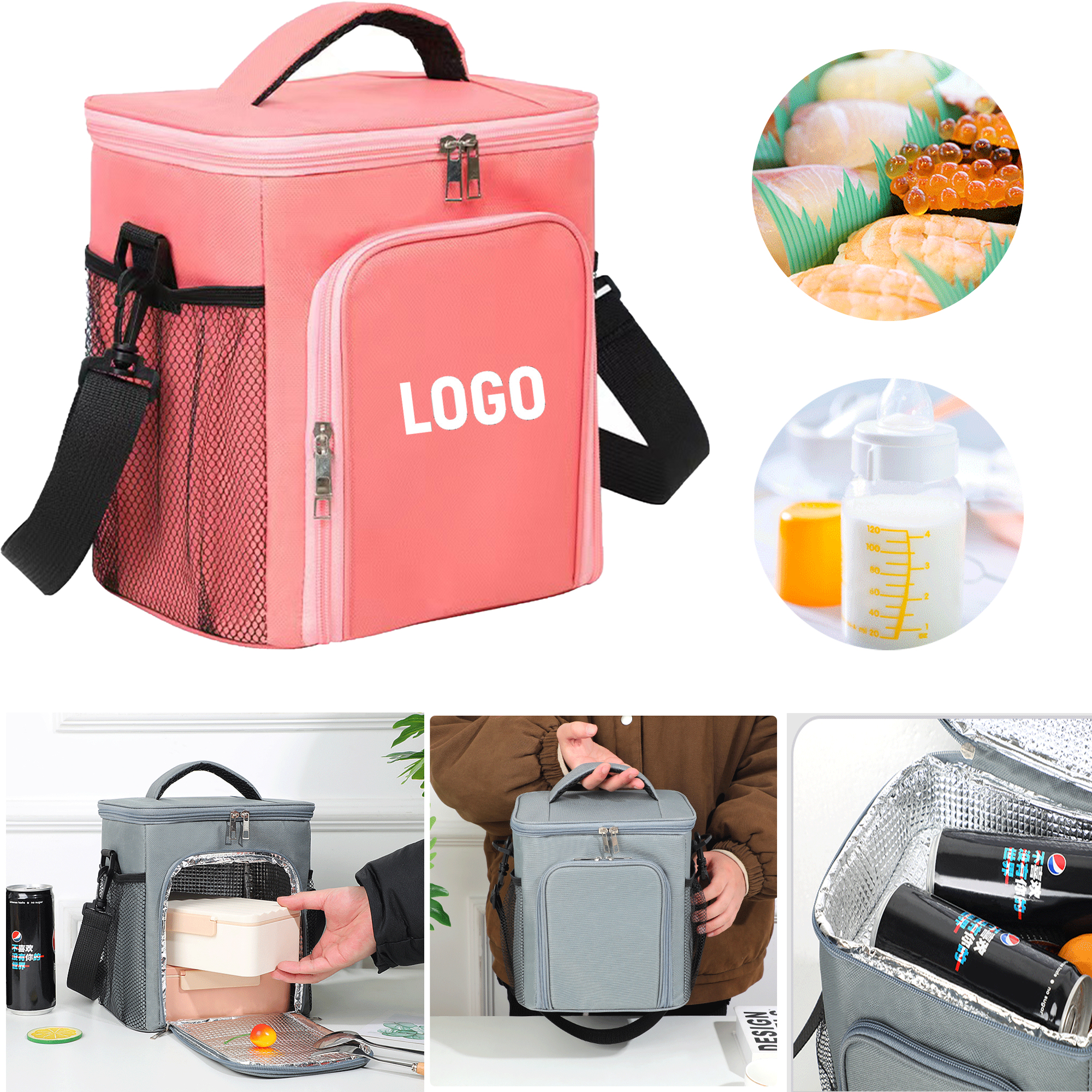 Insulated Soft Portable Cooler Bag 2