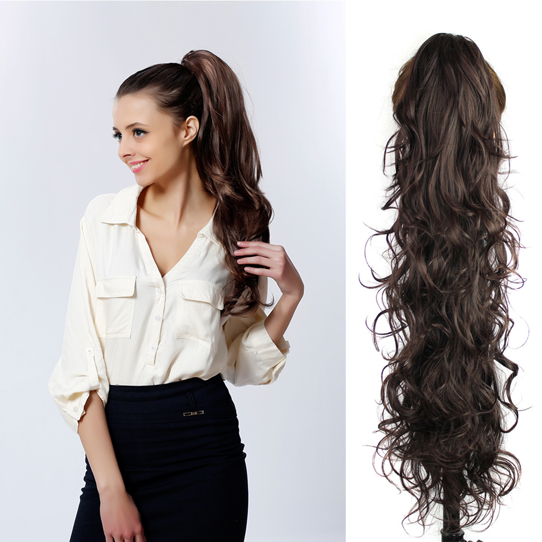 Chemical Fiber Curly Wig 2