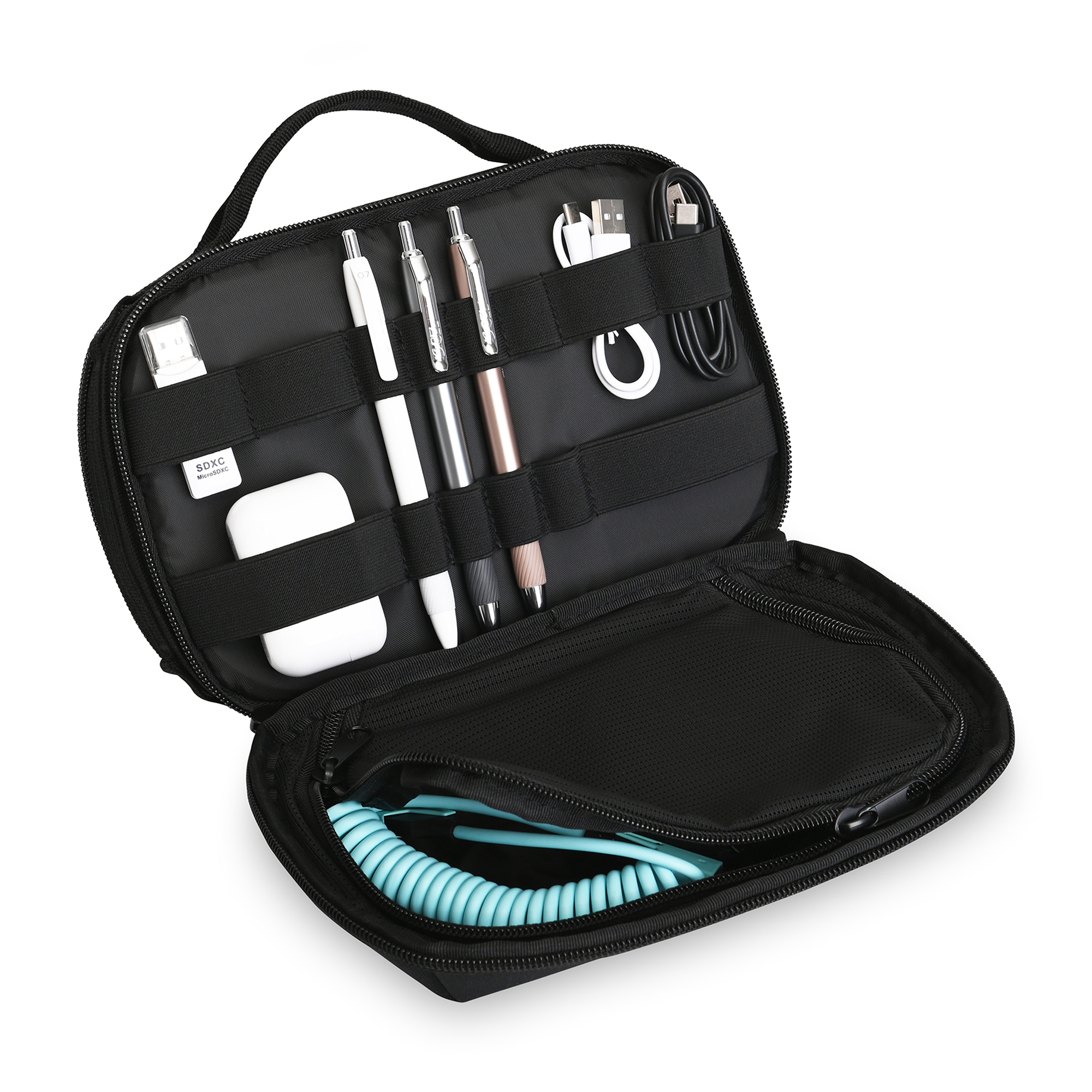 Newton Recycled rPET Structured Tech Organizer 11