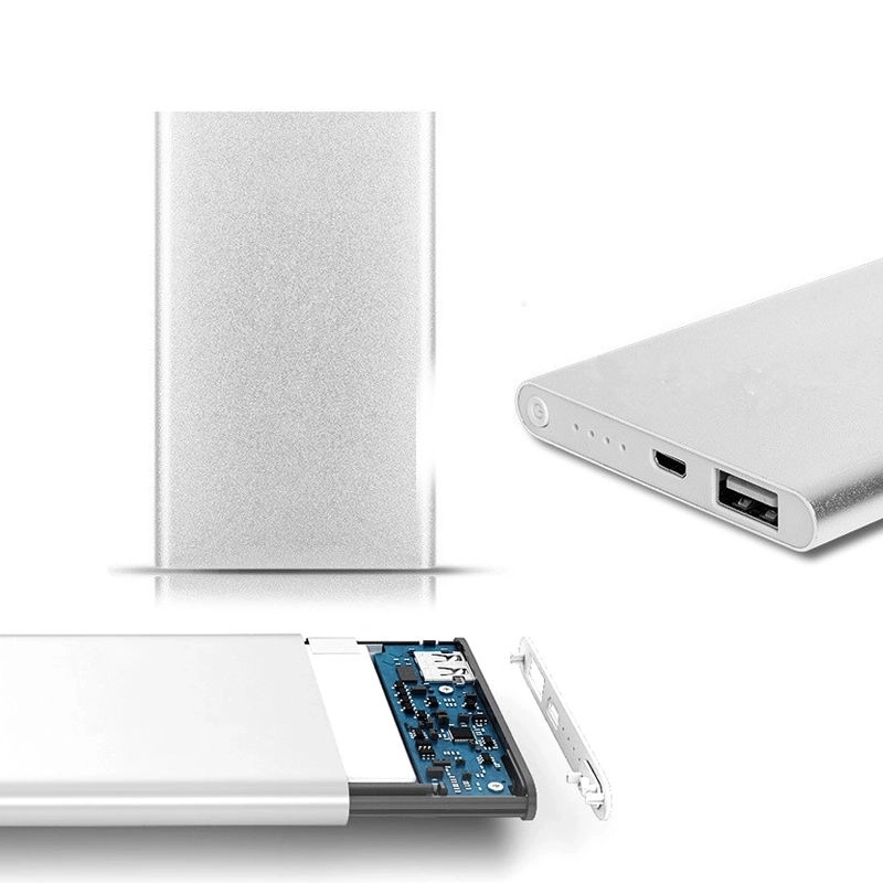 Stock & Quick Ship 5000mah Slim Metal Charger w/ Custom Logo 3