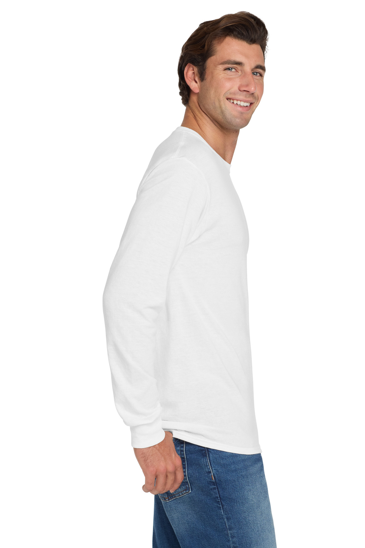 JERZEES® - Dri-Power® Long Sleeve 50/50 T-Shirt 45