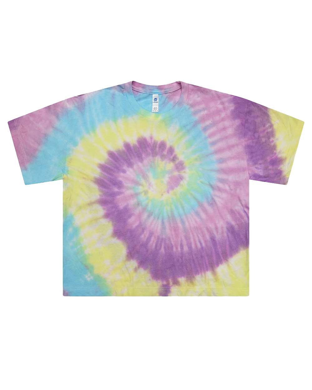 Women's Tie-Dyed Crop T-Shirt - 1050 19