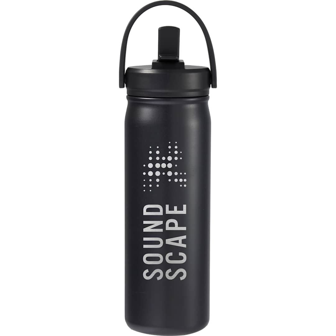 Carpo 20oz Straw lid Vacuum Bottle, custom water bottle with logo imprint 105