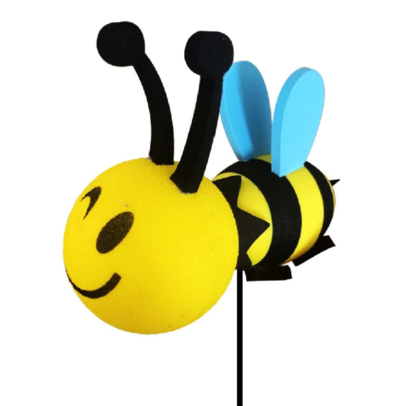 Foam Car Antenna Topper - Happy Bee 2