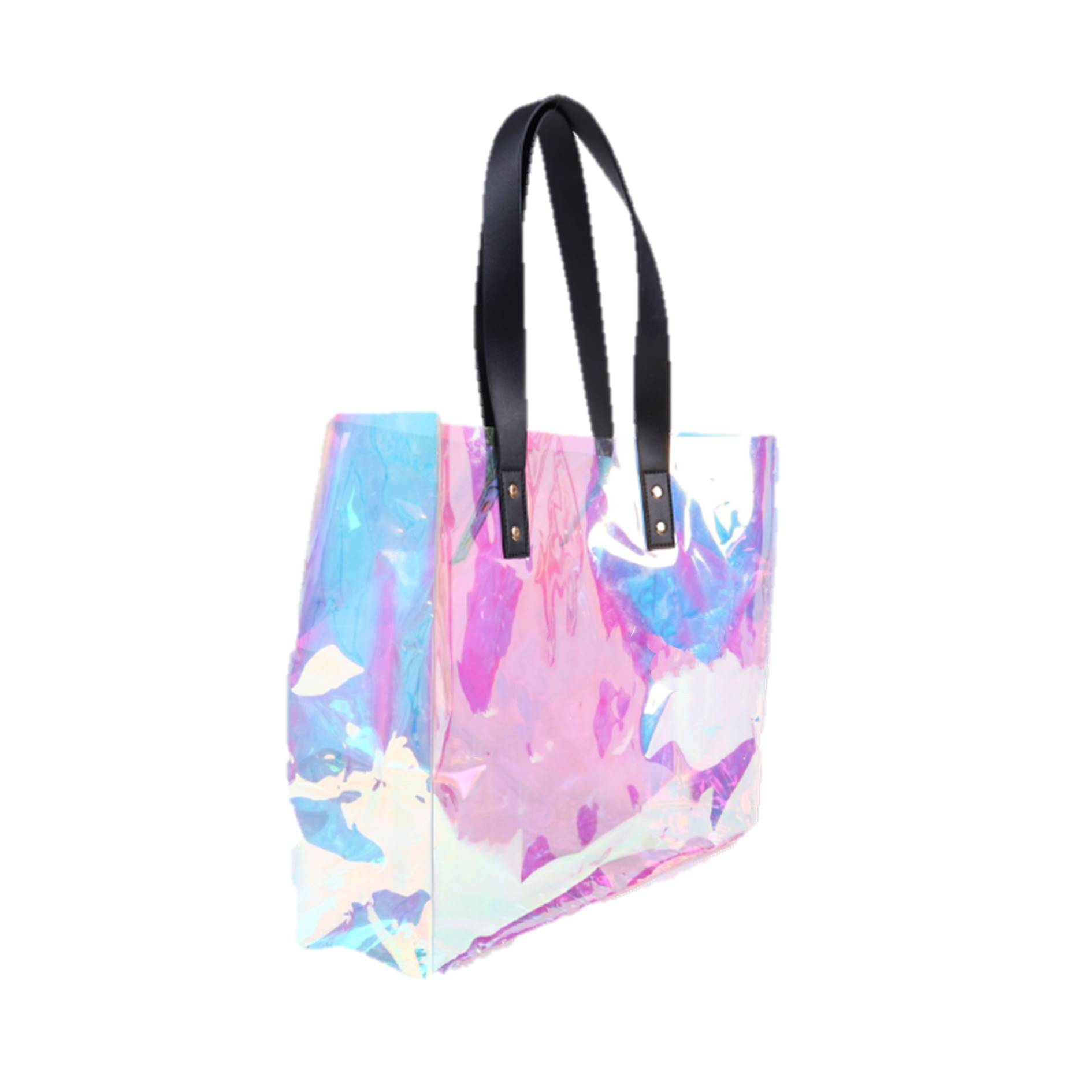 Iridescent Clear Tote Bag 3