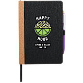 5.5" x 8.5" Recycled PET and Cork Bound Journal 7