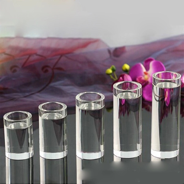 Round Crystal Candle Holder 2