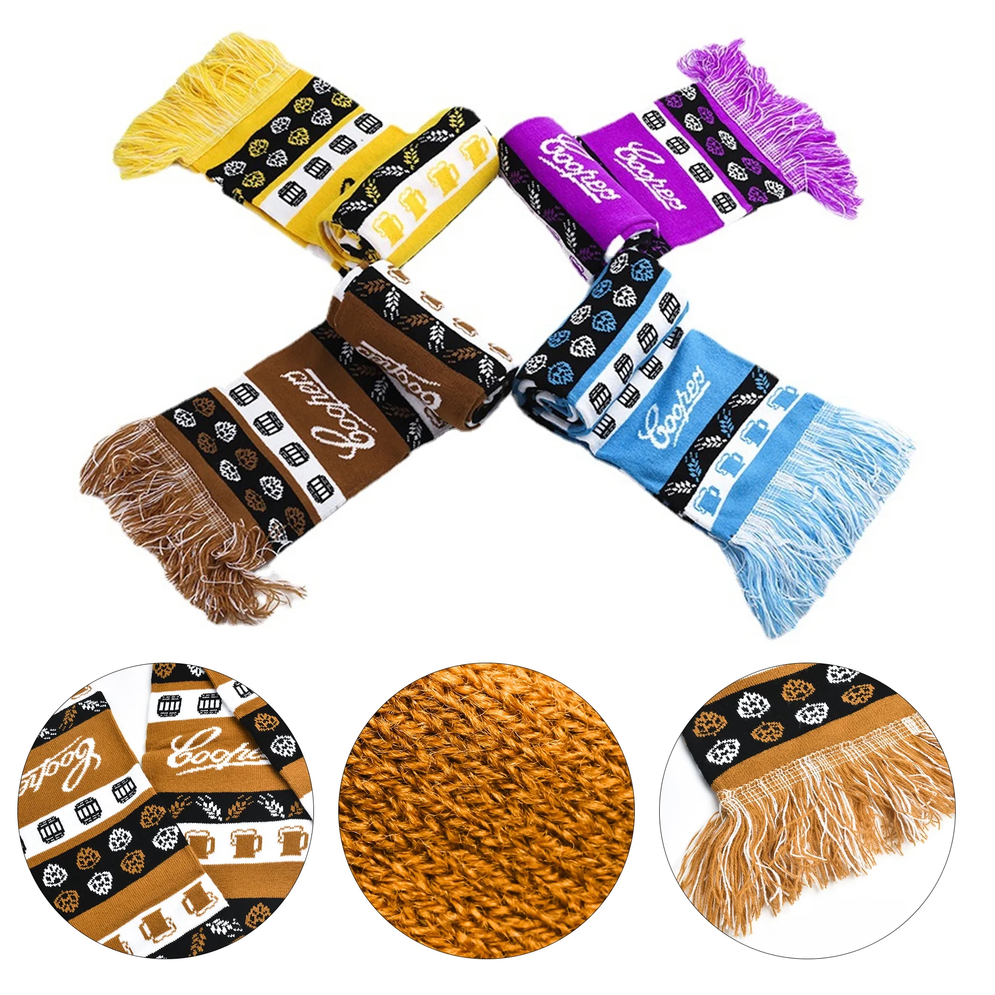 Custom Ball Game Jacquard Scarf 6