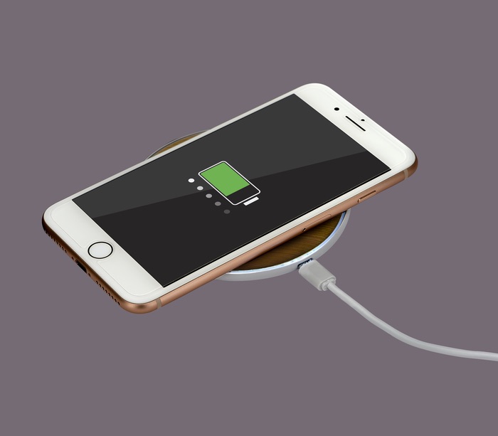 Bamboo Print Wireless Charger 10