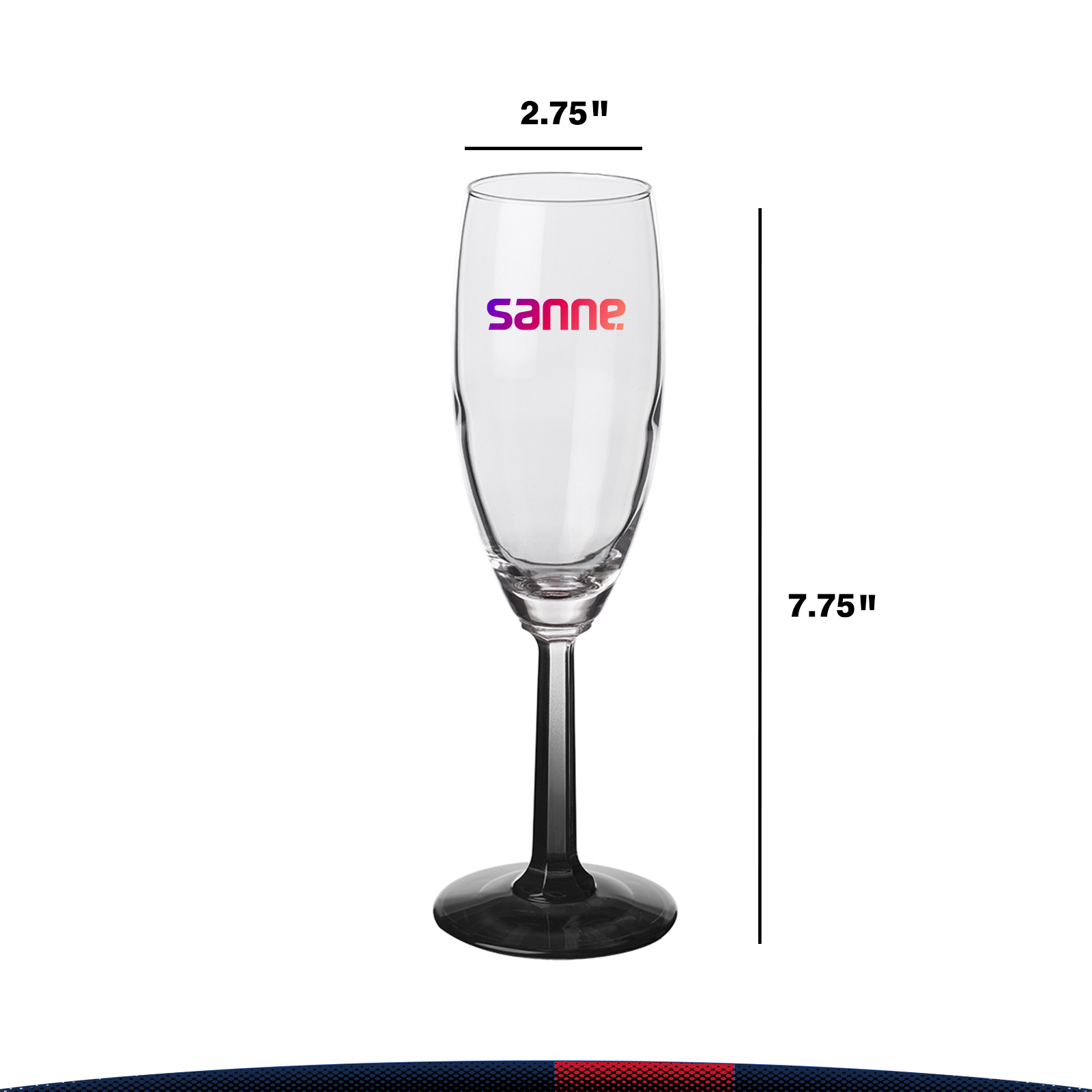 6 oz. Libbey Champagne Flutes 2
