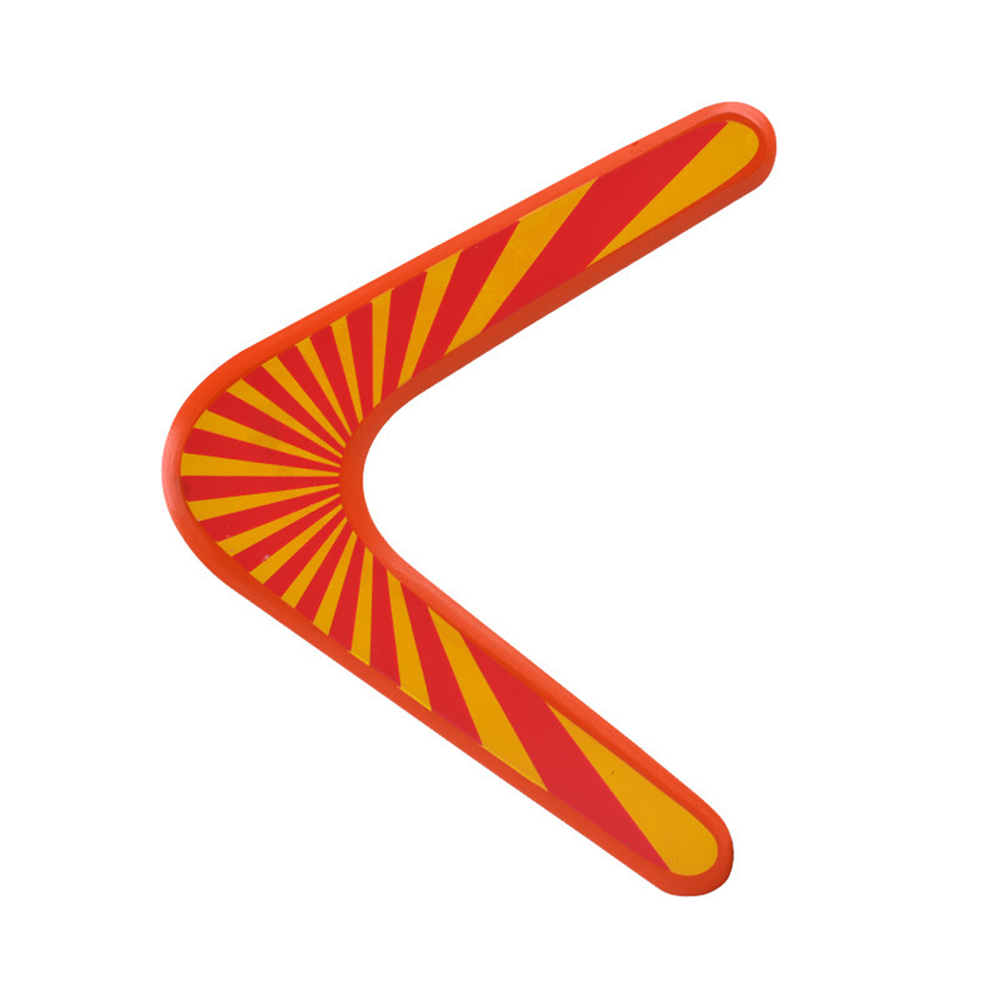 Wooden Returning Boomerang Orange 2