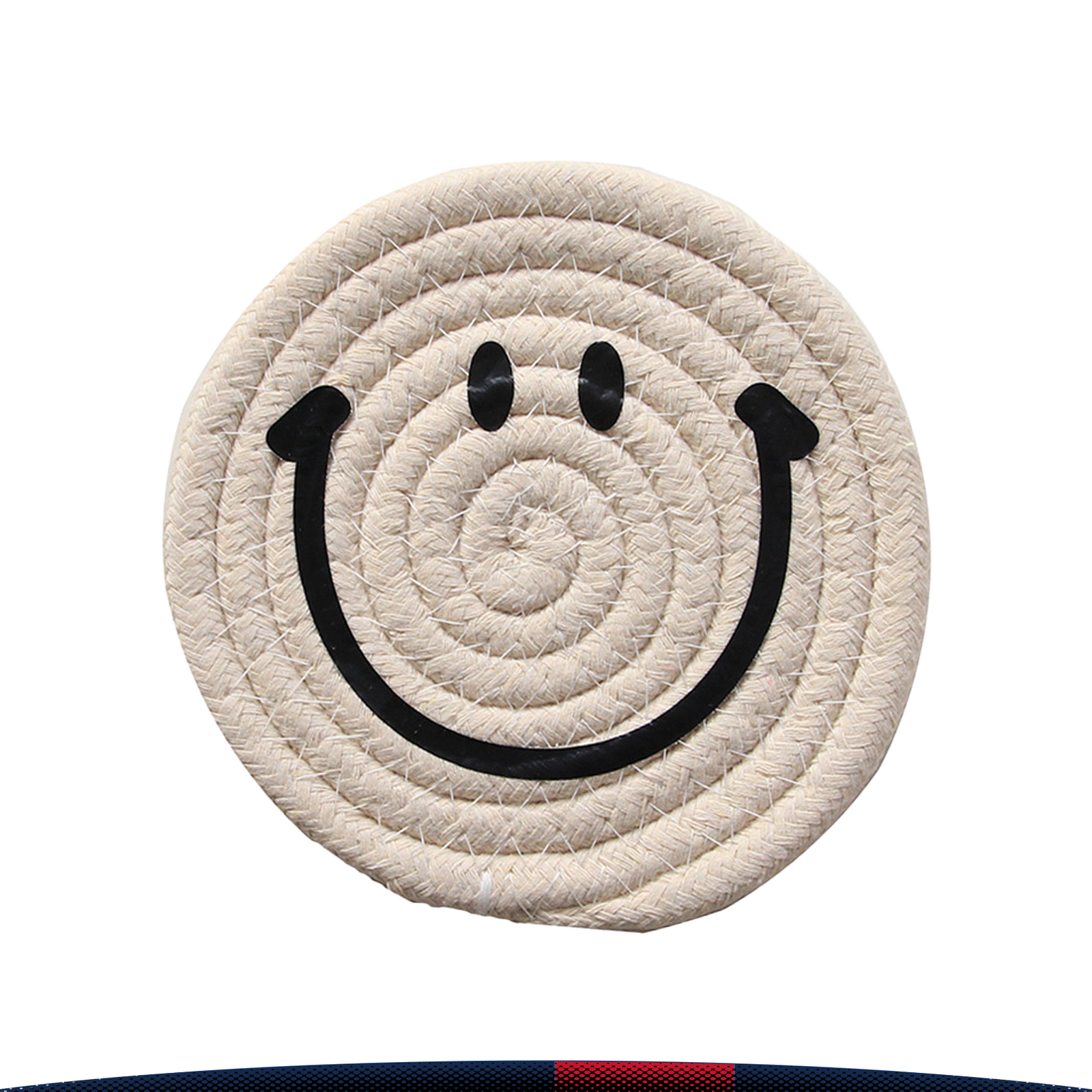 Smiling Face Woven Mat 11