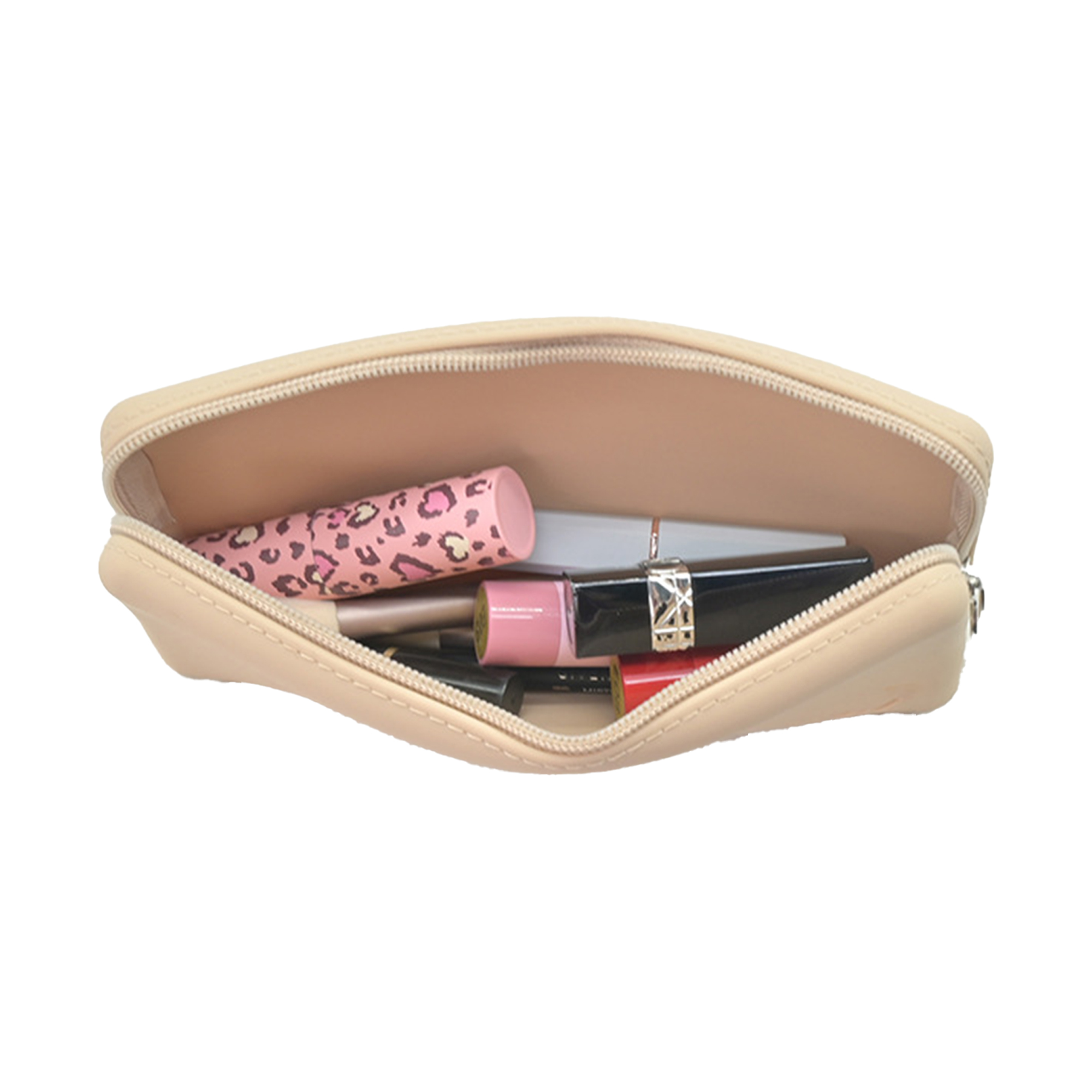 Silicone Large Capacity Outdoor Travel Zipper Makeup Bag 3