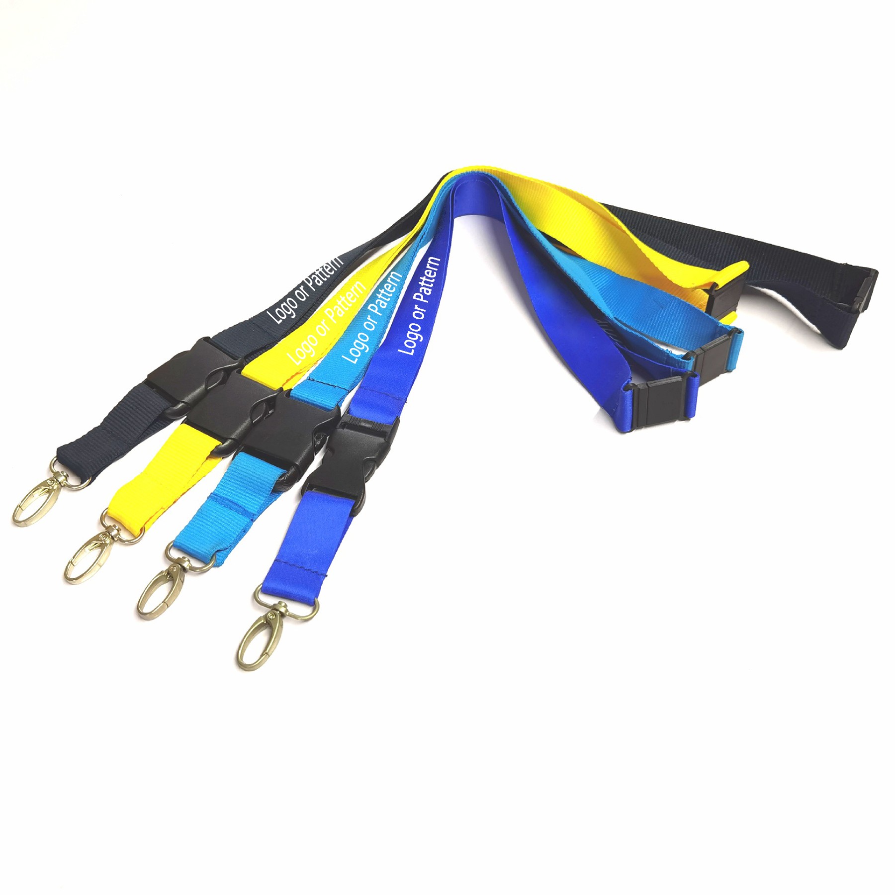 Custom Lanyards W/ Safety Breakaway & Buckle Release 3