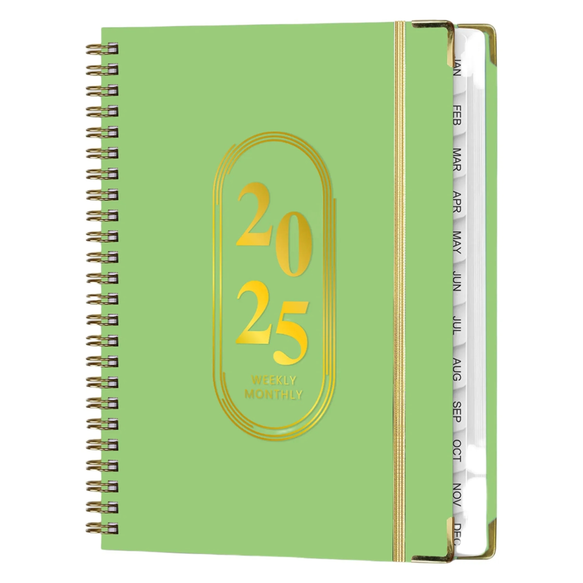 2025 Monthly Planner with Spiral Bound 5