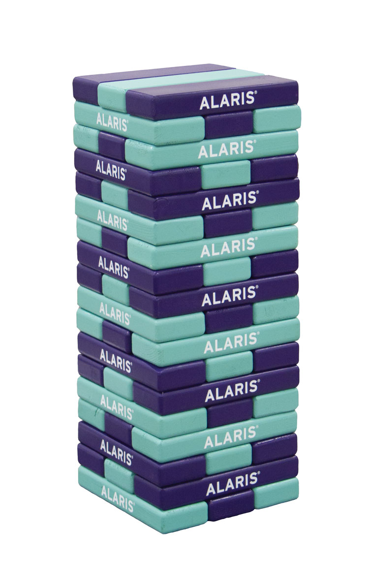 Jumbo Toppling Tower Blocks Game 2 Custom Color Finish 1Imprint Location