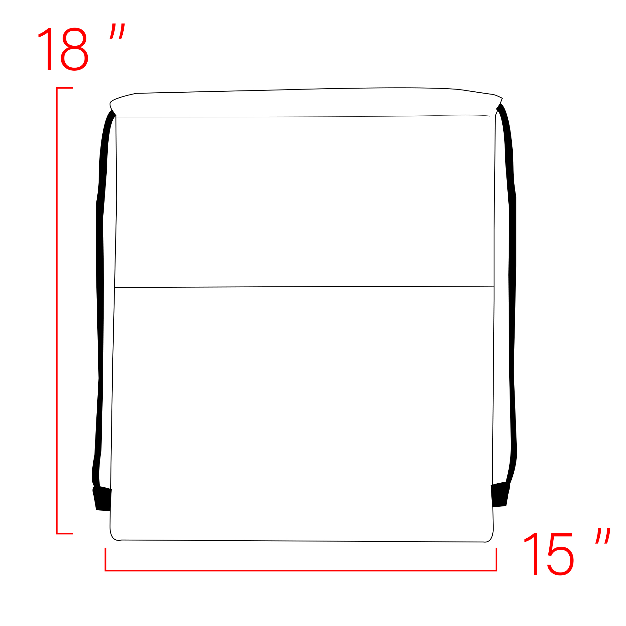 Heavy-Duty Multi-Pocket 600D Drawstring Bag 1