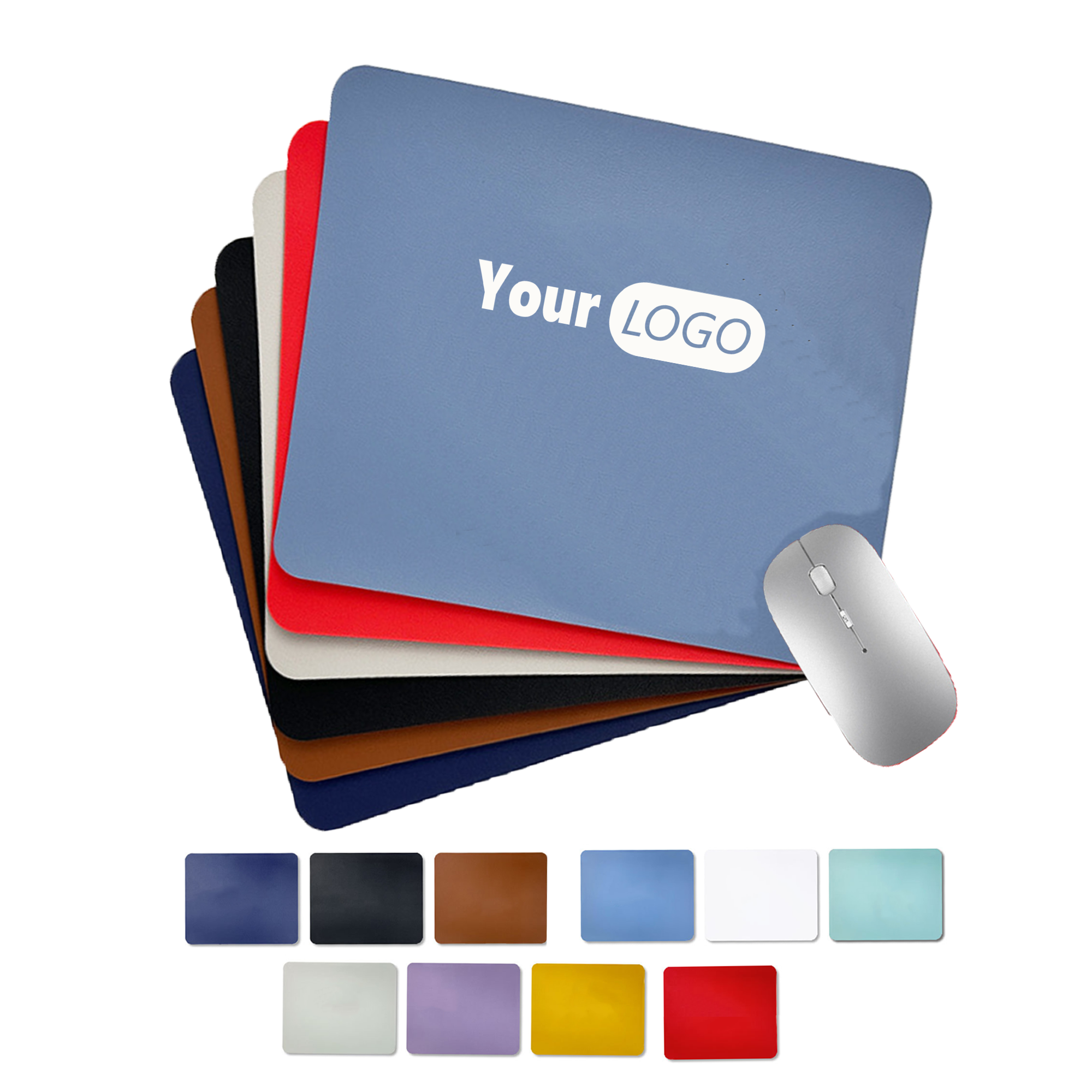 Mouse Pad PU Leather Minimum Order 50 2