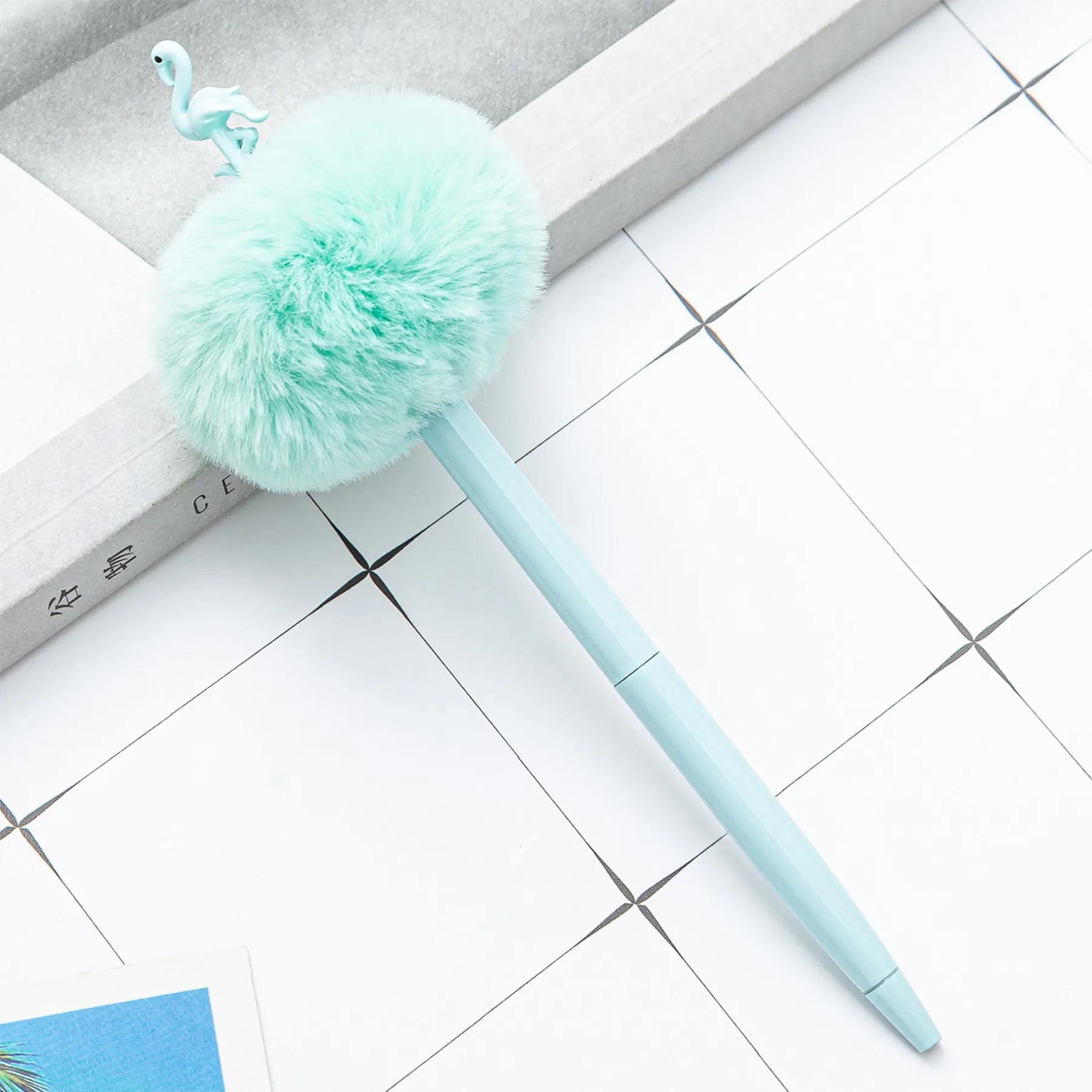 Flamingo Decor Metal Ballpoint Pen 6