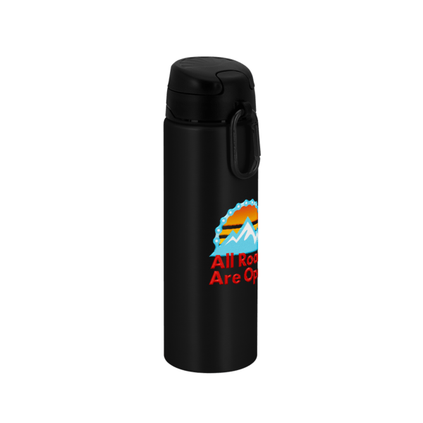 FastFlow Recycled Aluminum Bottle with Flip Lid, custom water bottle with logo imprint 25