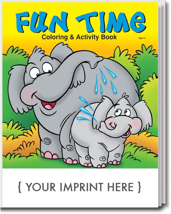 COLORING BOOK - Fun Time Coloring & Activity Book 2