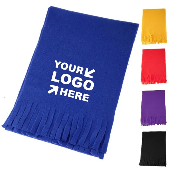 Polar Fleece Scarf With Tassel 5