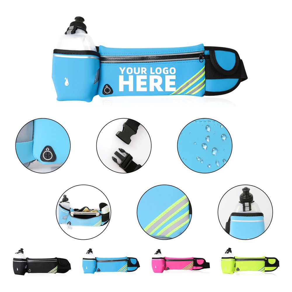 Sports Fanny Pack With Water Bottle 2