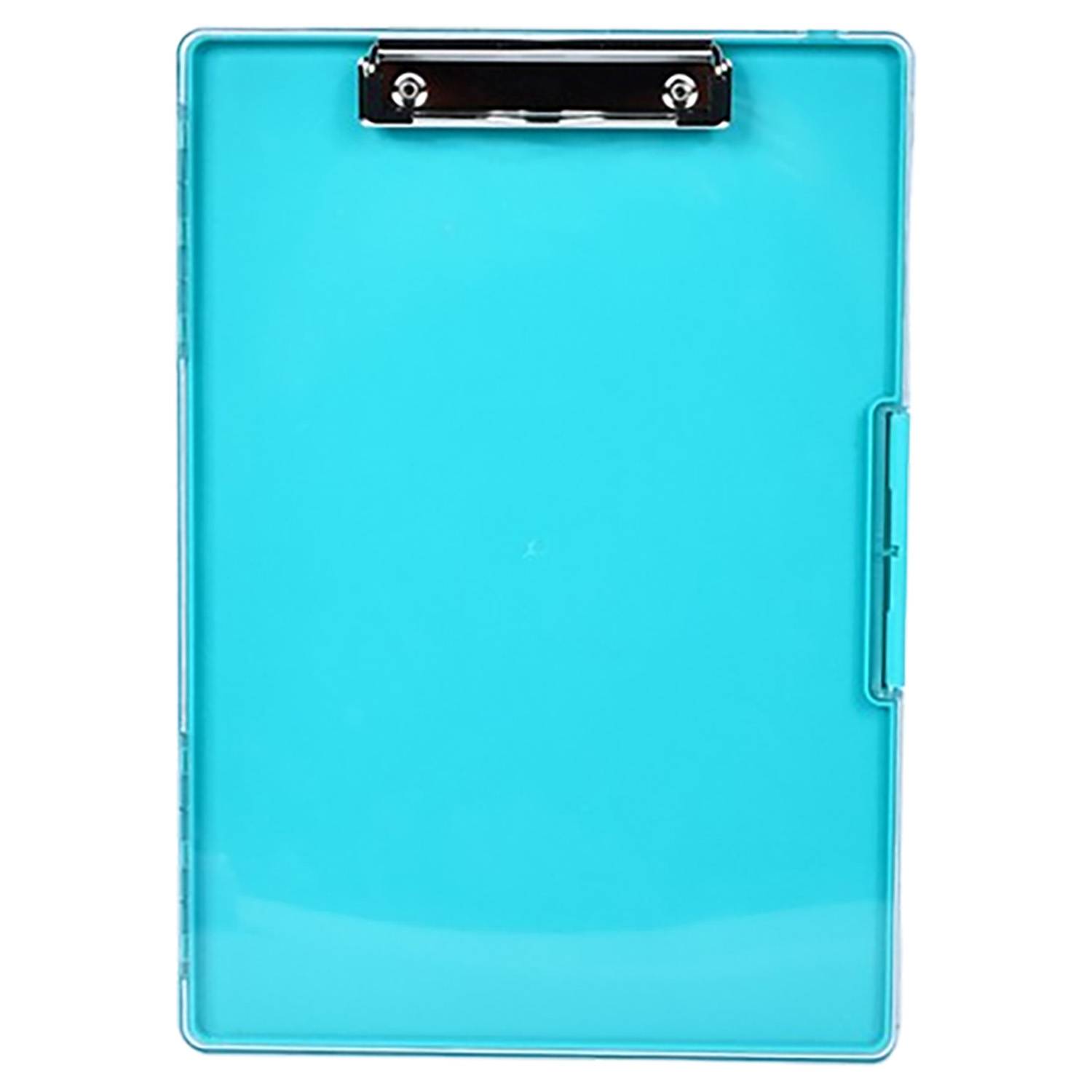 A4 Compartment Storage Plastic Clipboard 12