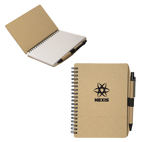 Geneva Cardboard Spiral Notebook 5